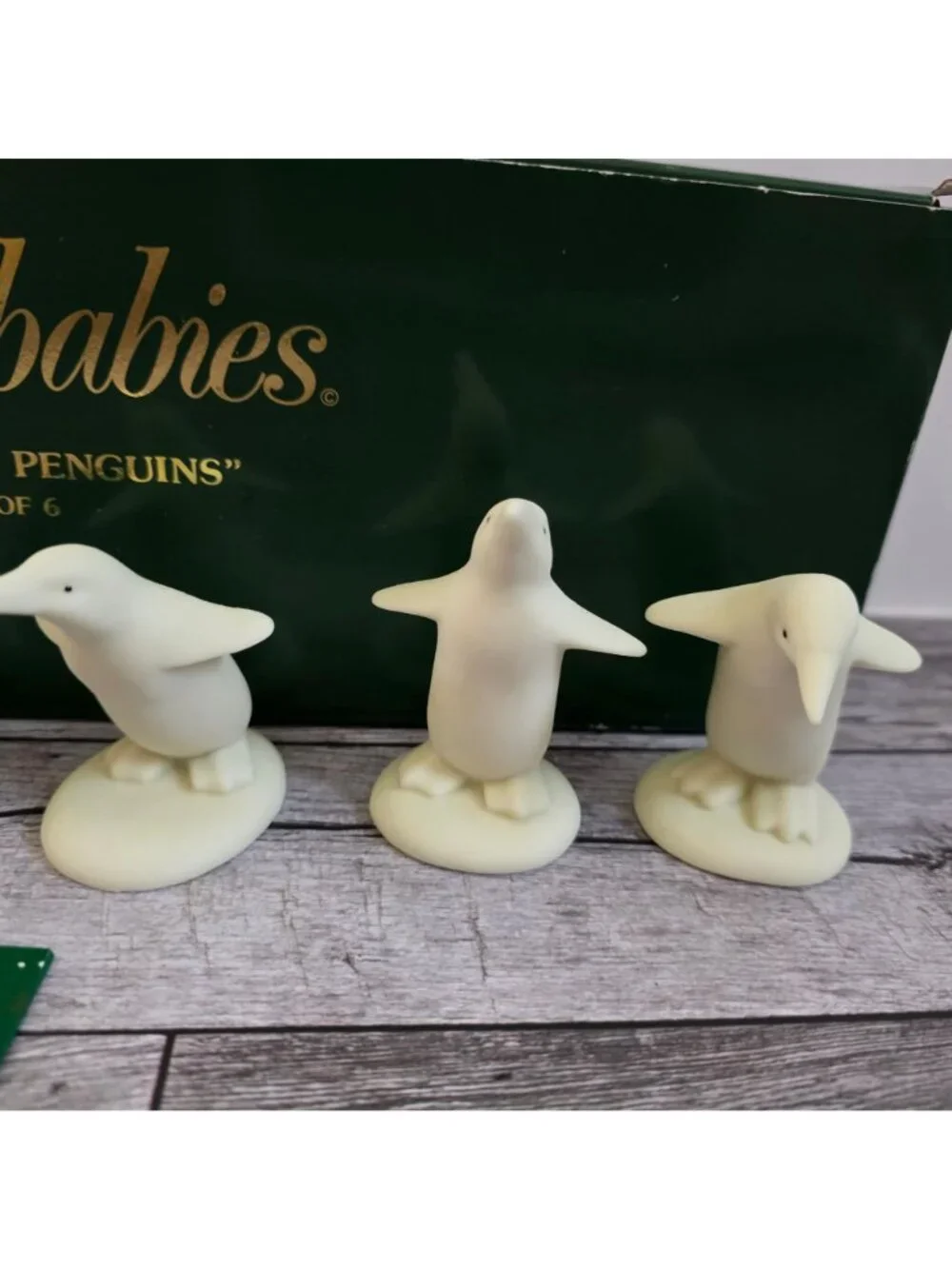 Department 56 Snowbabies Parade Of Penguins Set Of 6 Figurines With Box
